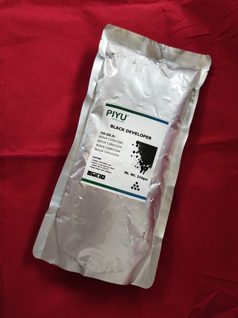 REVELADOR NEGRO P/ BIZHUB DV-512/DV-311 K C220/280/360/224/284/364/454/554 210GRS