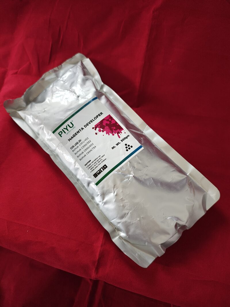 REVELADOR MAGENTA P/ BIZHUB DV-612 C451/452/550/552/650/652/654/754 500GRS